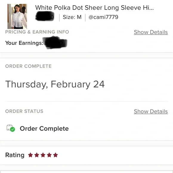 White Polka Dot Long Sleeve High Neck Ruffle Blouse Top - Picture 3 of 15